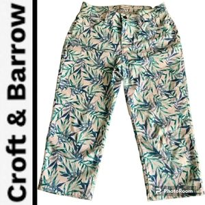 Tropical Vibe Capri Jeans